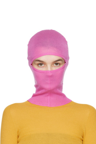 PURPLE & RED PIERCING BALACLAVA