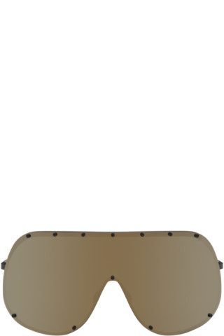 rick owens shield sunglasses