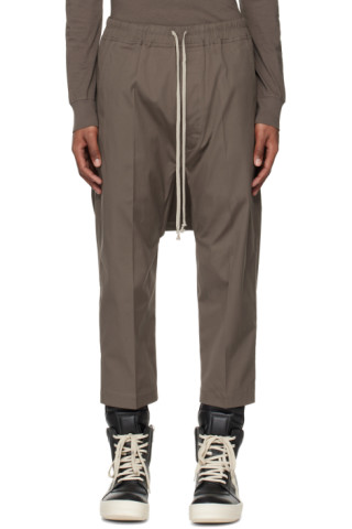 Rick Owens: Gray Forever Trousers | SSENSE Canada