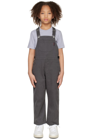 Gramicci Kids - Kids Gray Adjustable Overalls