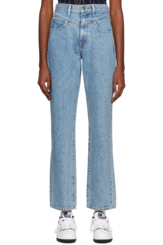 Blue London Double Yoke Jeans by SLVRLAKE on Sale