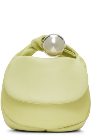 Green Sphere Pouch by Jil Sander on Sale