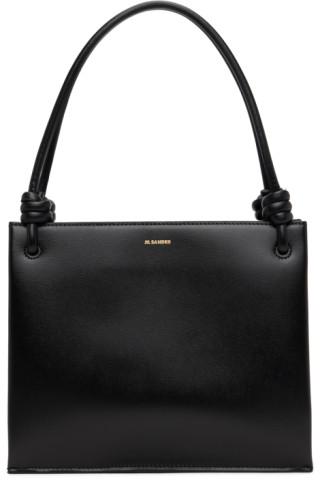 Jil Sander: Black Medium Giro Bag | SSENSE