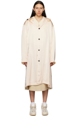 【関税込み】Jil Sander ベージュ フードコート Jil Sanderのベージュ フードコートがセール中