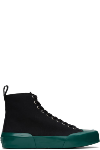 スニーカー JIL SANDER  High-top canvas sneakers Jil Sander High-top canvas sneakers rubber sole | The