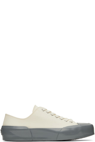 JIL SANDER ホワイト/グレー スニーカー ジルサンダー Jil Sander JIL SANDER スニーカー J15WS0002