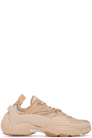 【関税込み】Lanvin ベージュ Flash-X スニーカー Lanvinのベージュ Flash-X スニーカーがセール中
