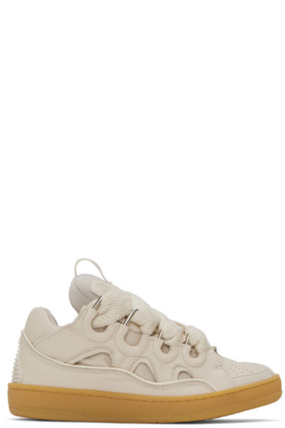 Off-White Curb Sneakers by Lanvin on Sale