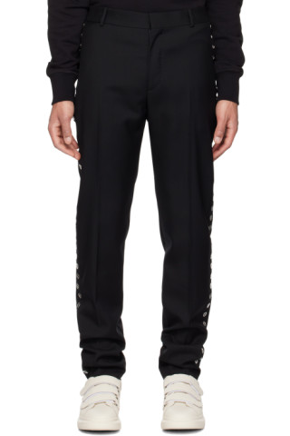 Alexander McQueen Men's Silhouette Cigarette Trousers