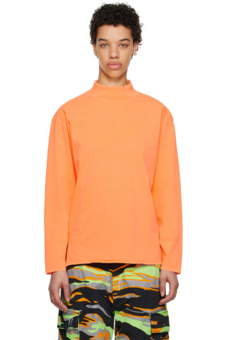 Orange comfortlux long-sleeved T-shirt total look