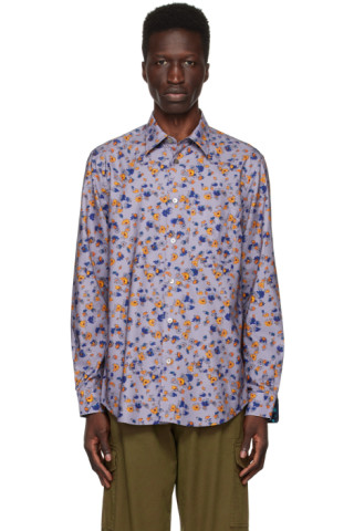Chemise Homme Paul Smith - Taille L - Multicolore - Col Boutonné - Occasion En Très Bon état