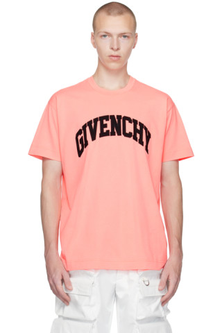 Pink College T-Shirt by Givenchy on Sale