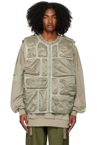 A. A. Spectrum: Khaki Great Wall Vest