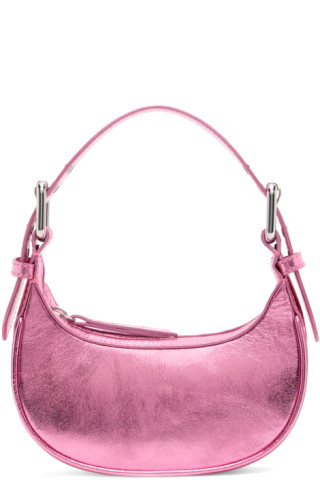 SSENSE Exclusive Pink Mini Soho Shoulder Bag by BY FAR on Sale