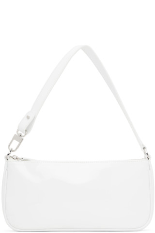 By Far Rachel Leather Shoulder Bag In Nocolor