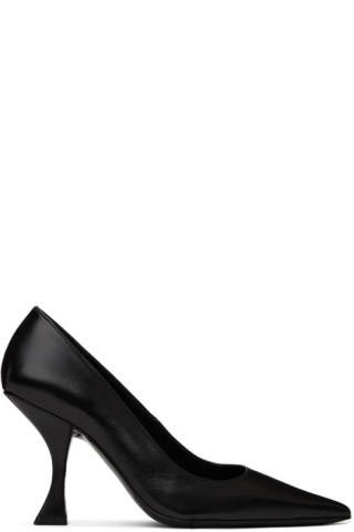 BY FAR: SSENSE Exclusive Black Viva Heels | SSENSE