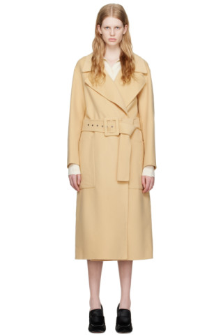 【関税込み】Sportmax ベージュ Bimba コート Sportmaxのベージュ Bimba コートがセール中
