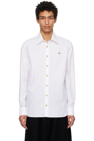 Vivienne Westwood: White Slim Shirt | SSENSE