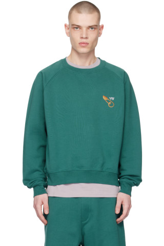 Vivienne Westwood: Blue Raglan Sweatshirt | SSENSE