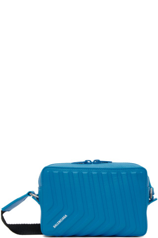 Men's Car Camera Bag in Blue