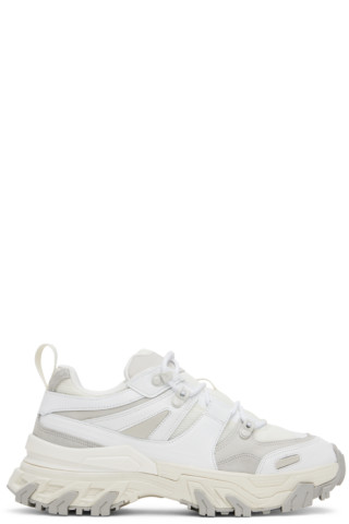 Juun.J: White 4 Layered Sneakers | SSENSE