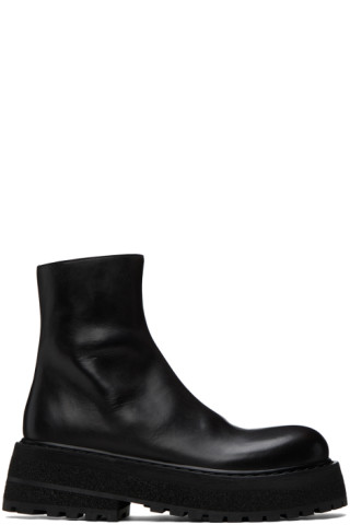 Black Carretta Boots by Marsèll on Sale