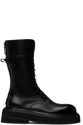 Black Zuccone Boots by Marsèll on Sale