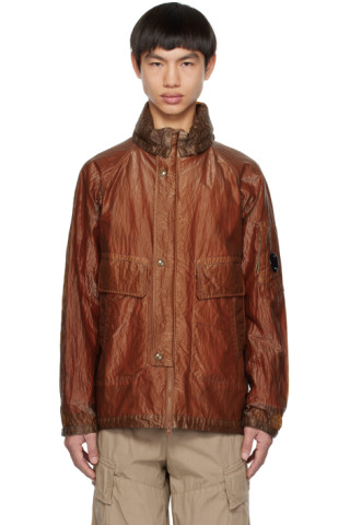 CP COMPANY レーヨン トラッカージャケット オレンジ マッシモ CP COMPANY レーヨン トラッカージャケット オレンジ マッシモ