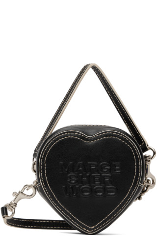 Marge Sherwood Heart Mini Bag - Black