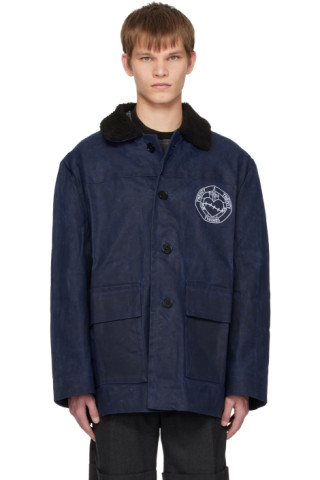 Thames MMXX.: Navy Tinker Jacket | SSENSE