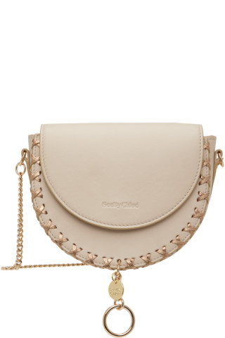 See by Chloé Mara Evening Bag Cement Beige