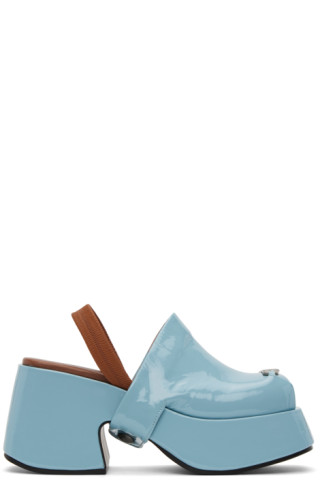 【関税込み】Andersson Bell ブルー Lolanta ローファー Blue Lolanta Loafers by Andersson Bell on Sale