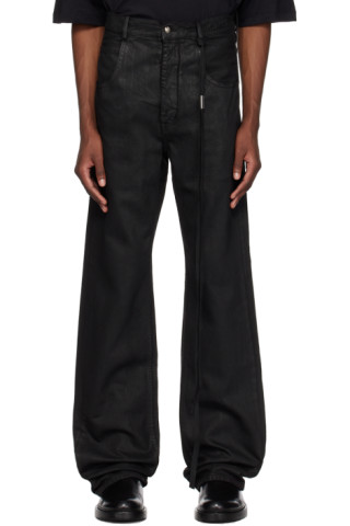 Black Ronald Jeans by Ann Demeulemeester on Sale