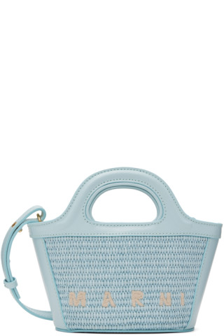 Marni Micro Tropicalia Top-handle Bag in White