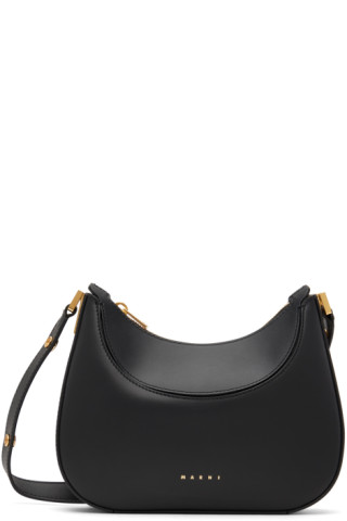 Marni: Black Mini Milano Bag | SSENSE