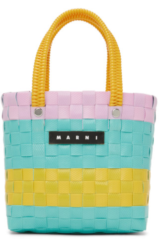 Tote Marni Multicolour in Plastic - 35128325