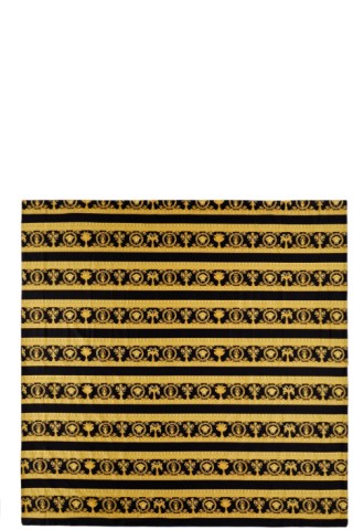 Housse de couette 'I Love Baroque' noire, très grand lit par Versace