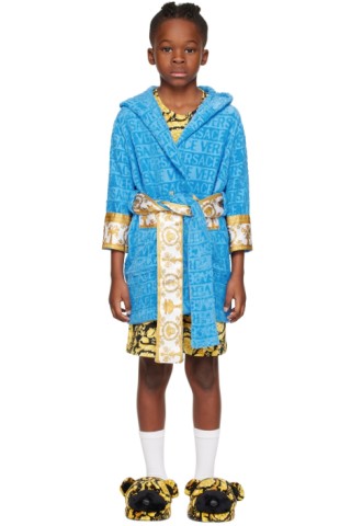 Versace Kid's Bath Robe, Size 2-12