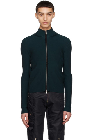 【関税込み】Dion Lee ブルー アングルリブ セーター 231417M202002_1.jpg