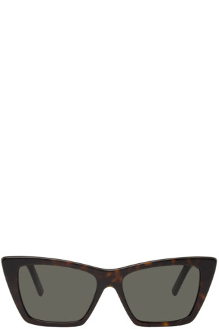 Mica cat-eye tortoiseshell-acetate sunglasses