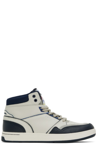 Sneakers mit Logo Weiß PS Paul Smith - GenesinlifeShops KR - Top - Navy  blue AMIRI High - Wallabee 26155545 Shoes