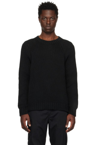 Black 04651/ A trip in a bag Edition Sweater by Uniform Experiment on Sale