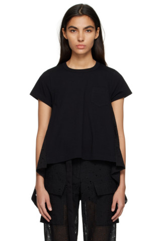 Sacai Embroidered Pocket Tee