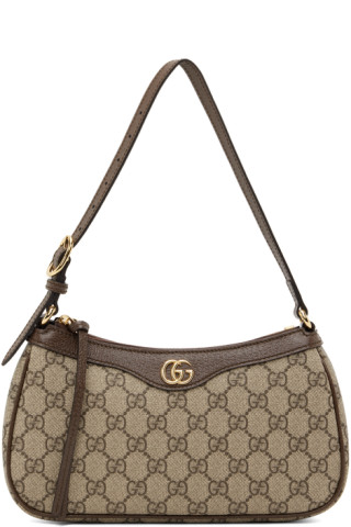 Gucci - Beige Small Ophidia GG Shoulder Bag
