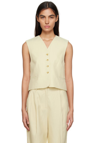 【関税込み】Loulou de Saison ベージュ Arup ベスト 231473F057004_1.jpg