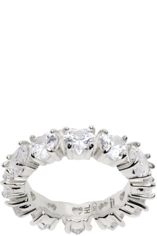 Hatton Labs - Silver Heart Eternity Ring