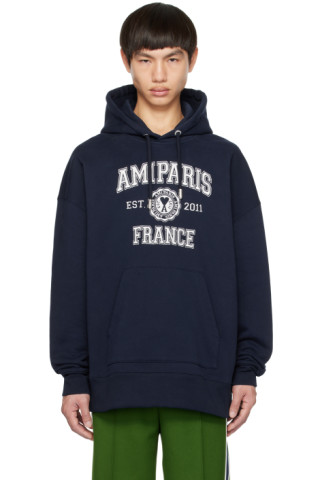 Paris Eternal Navy Manga Hoodie