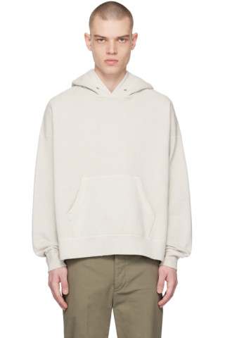 Visvim: Off-White Amplus Hoodie | SSENSE