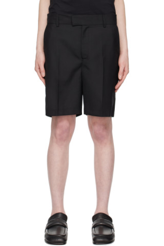 Séfr: Black Sven Shorts | SSENSE