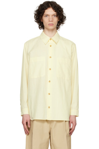 Yellow Layered Shirt by LE17SEPTEMBRE on Sale